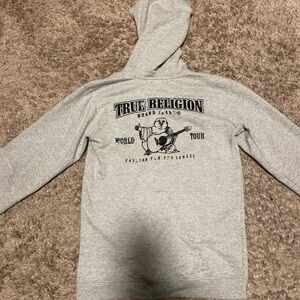 True Religion Gray Graphic boys jacket